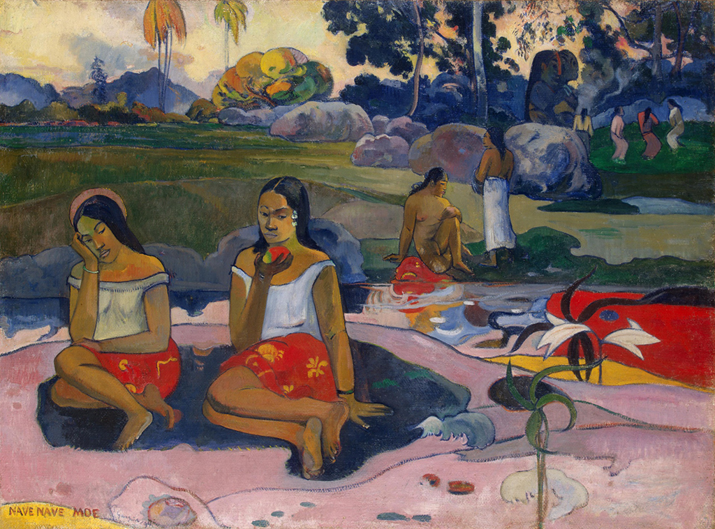 Nave nave moe (Sacred Spring: Sweet Dreams) by Paul Gauguin